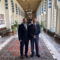 حضور سعادة السفير عماد طارق الجنابي رئيس المجلس العربي الأفريقي للتكامل والتنمية في المؤتمر الدولي لمكافحة كراهية الإسلام (الإسلاموفوبيا) في جامعة الدول العربية